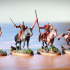 Medieval Light Cavalry /Modular/ /Pre-supported/ print image
