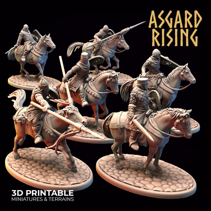 $24.00Medieval Cavalry Modular Warband - Presupported