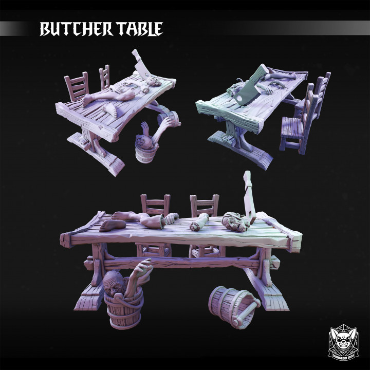 Butcher Horror Table's Cover