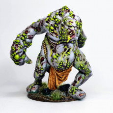 Picture of print of Plague Troll (pre-supported)