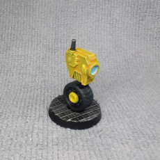 Picture of print of Sci-fi "EC-025" Recon Roller Bot [Support-free]