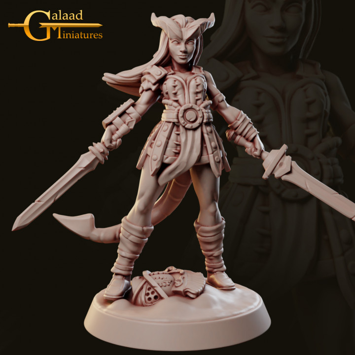 3d-printable-arena-fighters-release-tiefling-by-galaad-miniatures