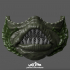 Swamp Creature mask - single color image