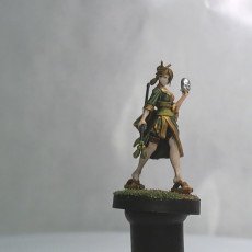 Picture of print of Changeling Ninja - PRESUPPORTED - 32mm scale - D&D
