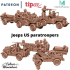 Jeeps US WWII - 28mm for wargame image