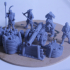 Sunland Artillery Battery - Highlands Miniatures print image