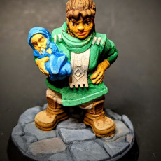 Picture of print of Townsfolk B Dwarf Mother