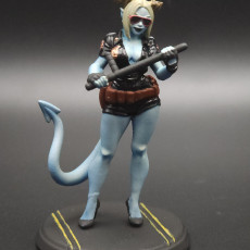 Picture of print of Officer Stacy the Succubus
