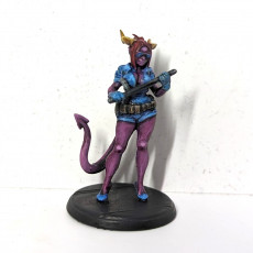 Picture of print of Officer Stacy the Succubus
