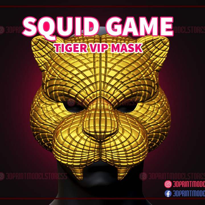 Squid Game Tiger Vip Mask