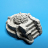 Adolescent Elder Brain in Pool Miniature - Pre-Supported print image
