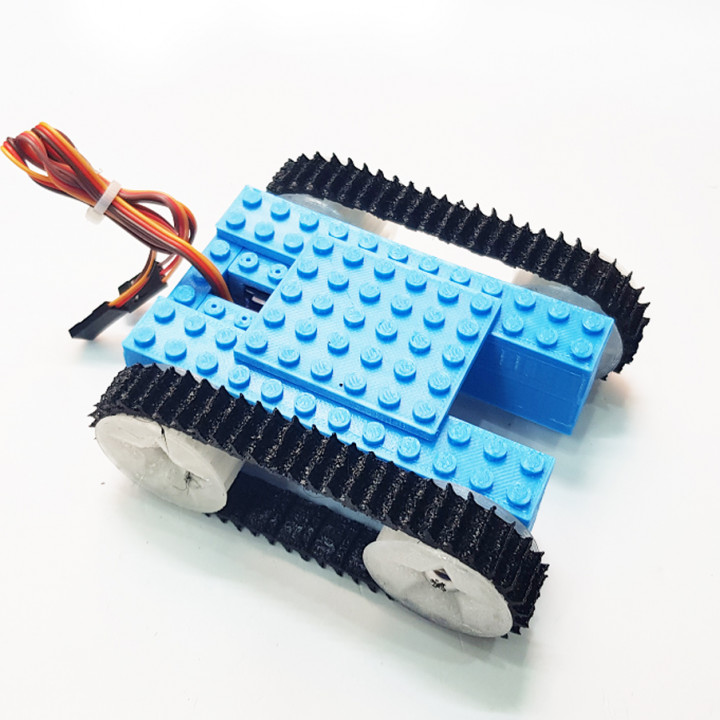 Lego Tank - servo version v1