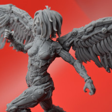 Picture of print of Cyborg Angel