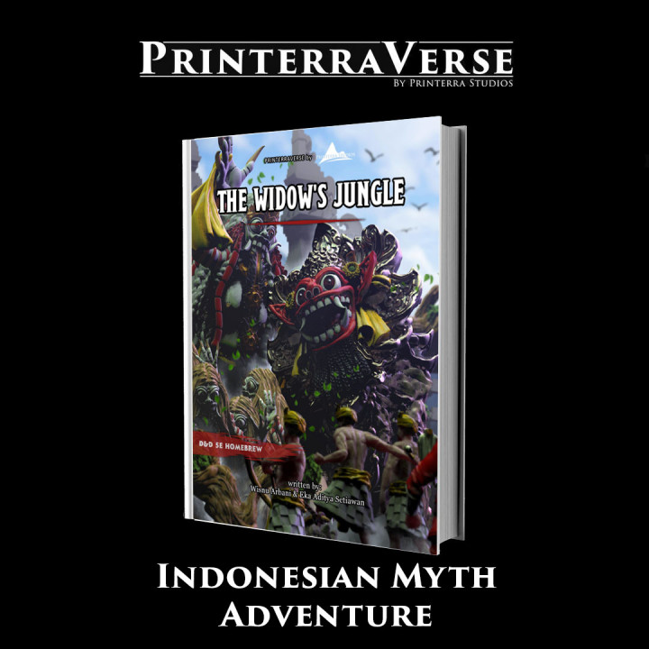 $12.00006 Indonesian Myth - The Widow's Jungle
