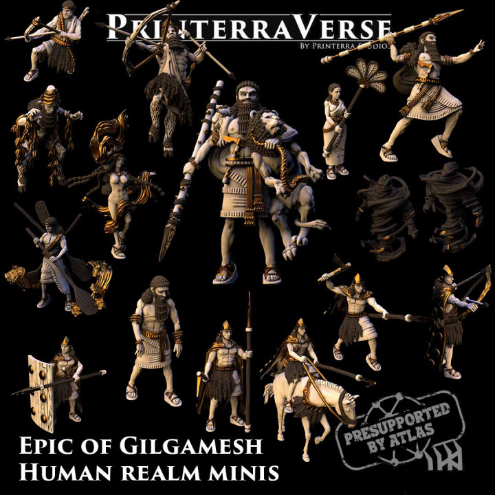 $22.00007 Epic of Gilgamesh Human Minis