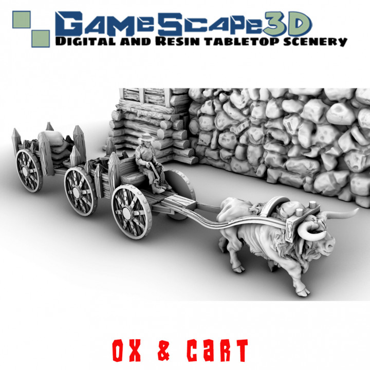 $5.00Ox and Cart