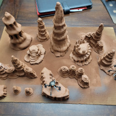 Picture of print of Star Wars Legion - Geonosis Spires and Terrain