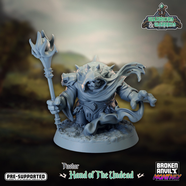 $5.00Warriors and Warrens- Tuotar Hand of the Undead