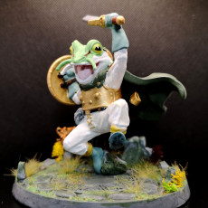 Picture of print of Toadin - Battle toad - 32mm - DnD