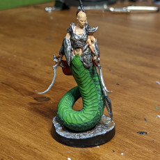 Picture of print of Marilith - Tabletop Miniature (Pre-Supported)