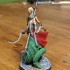 Marilith - Tabletop Miniature (Pre-Supported) print image