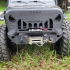 CGRC Monster X Front Winch Bumper and Grill guard for Axial SCX10-3 Jeep JL and JT image