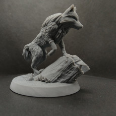 Picture of print of Giant Wolf