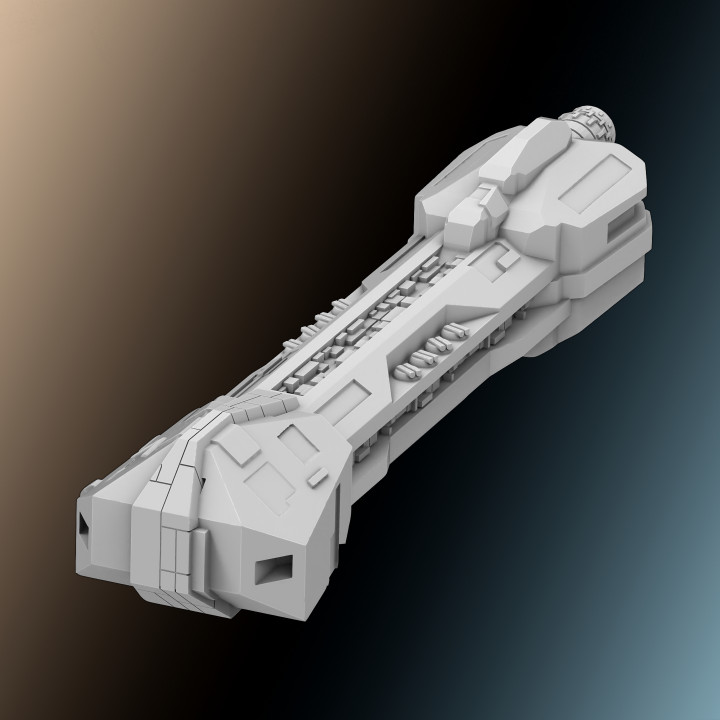 Corvette Spaceship for Miniature Wargaming's Cover