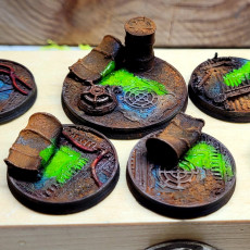 Picture of print of Zavoda Factory Bases - 17 miniatures - Doomsday Collection