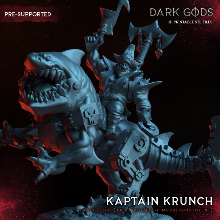 Kaptain Krunch - Dark Gods's Cover