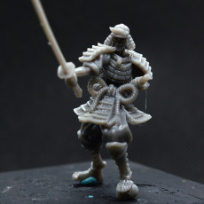 Picture of print of 003 Undead Japanese Samurai Zombie Army Pack with Different Weapons