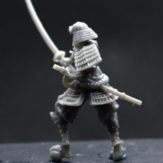 Picture of print of 003 Undead Japanese Samurai Zombie Army Pack with Different Weapons
