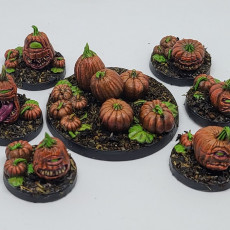 Picture of print of Pumpkin Heads | Pumpkin Horrors - Presupported