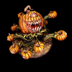 Picture of print of Pumpking | Pumpkin Horrors - Presupported