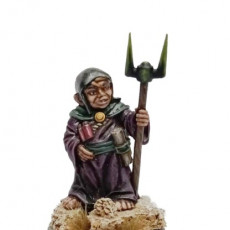 Picture of print of Halfling Wizard for Dungeons & Dragon RPG and Fantasy Boardgames