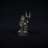 Halfling Wizard for Dungeons & Dragon RPG and Fantasy Boardgames print image