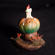 Picture of print of Pumpkindama Chunkin Miniature - Pre-Supported