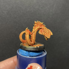 Picture of print of Flaming Basilisk