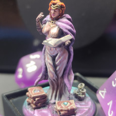 Picture of print of Liss, The Wizard