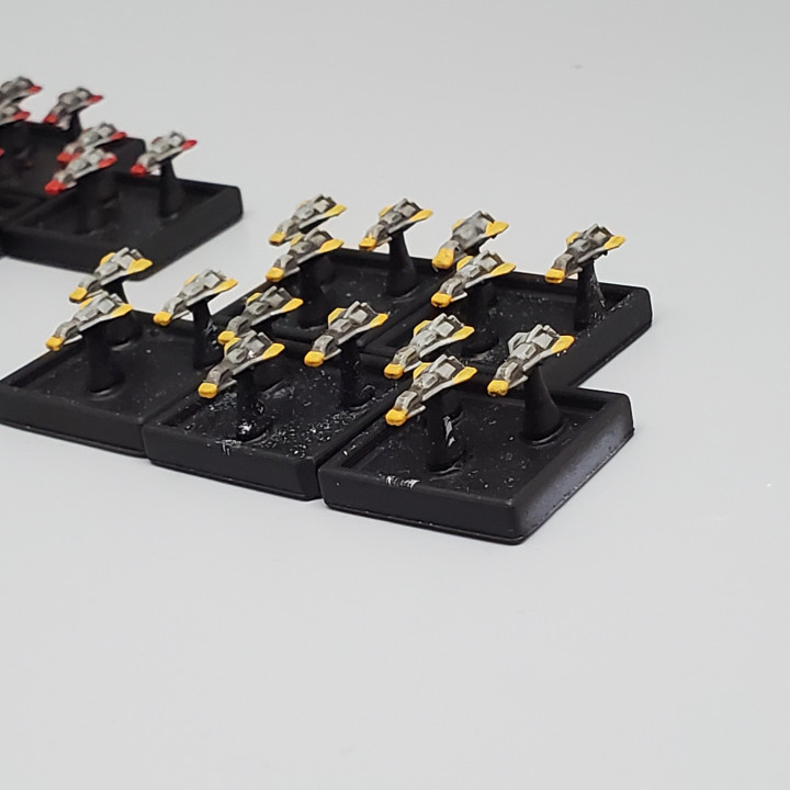 Gothic Space Fighters and Torpedoes