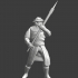 Medieval infantry with goedendag image