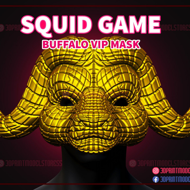 Squid Game Buffalo Vip Mask