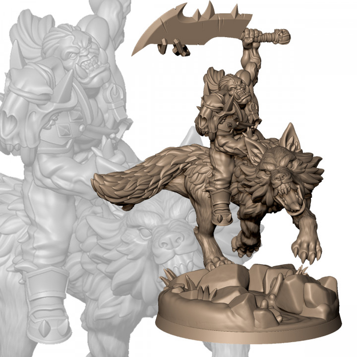 $6.99Orc wolf rider