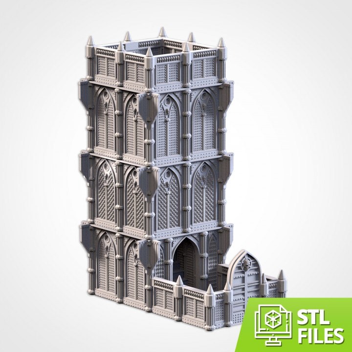 $6.95Cathedral Tower (Dice Tower)