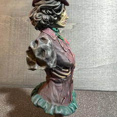 Picture of print of Lady Rebecca Bahly Bust pre-supported