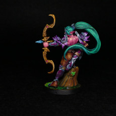 Picture of print of Alana, the Ranger Night Elf