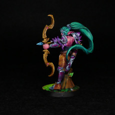 Picture of print of Alana, the Ranger Night Elf