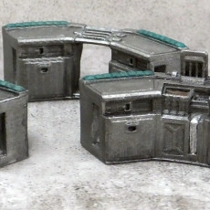 Picture of print of Sci-fi Scenery - Modular Cantina and Bar [Support-free]