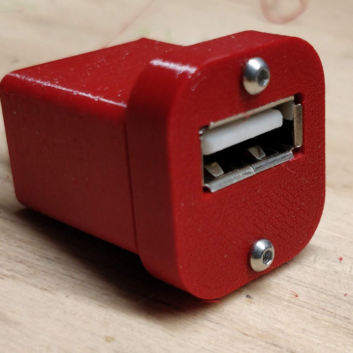 USB-A Female Breakout Cable Housing