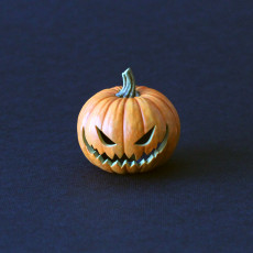 Picture of print of Halloween Pumpkin